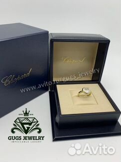 Новое золотое кольцо с бриллиантами 585 Chopard