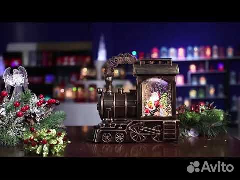Новогодний Музыкальный Паровозик Новогодний Музыкальный Паровозик